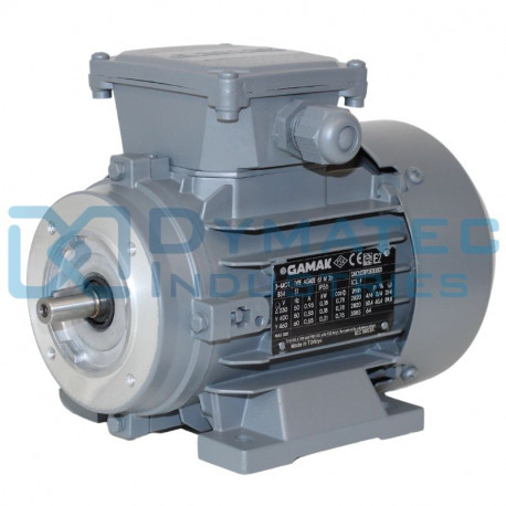 Moteur électrique 0.37kw - 3000 Tr/min - 230/400V - Gamak -b34