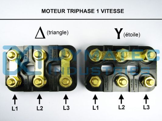 comment brancher un moteur triphasé